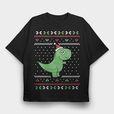 Trex Ugly Sweater, Tricou Oversize Barbati (Unisex)