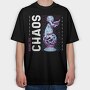Nach Trap Chaos, Tricou Oversize Barbati (Unisex)