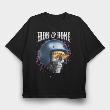 Iron and Bone, Tricou Oversize Barbati (Unisex)