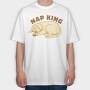 Nap King Labrador, Tricou Oversize Barbati (Unisex)