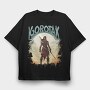 Native Warrior, Tricou Oversize Barbati (Unisex)