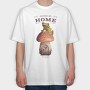 Nature Is My Home Frog, Tricou Oversize Barbati (Unisex)