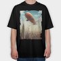 Flying Blimp, Tricou Oversize Barbati (Unisex)