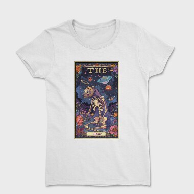 Bear Skeleton Space, Tricou Femei