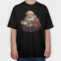Santa Claus Fish, Tricou Oversize Barbati (Unisex)