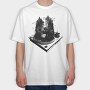 Tur Ntable Forest, Tricou Oversize Barbati (Unisex)