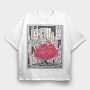 Japan Tree City, Tricou Oversize Barbati (Unisex)
