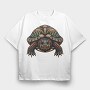 Turtle 2, Tricou Oversize Barbati (Unisex)