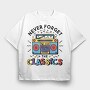 Never Forget Classic, Tricou Oversize Barbati (Unisex)