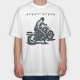Night Rider, Tricou Oversize Barbati (Unisex)