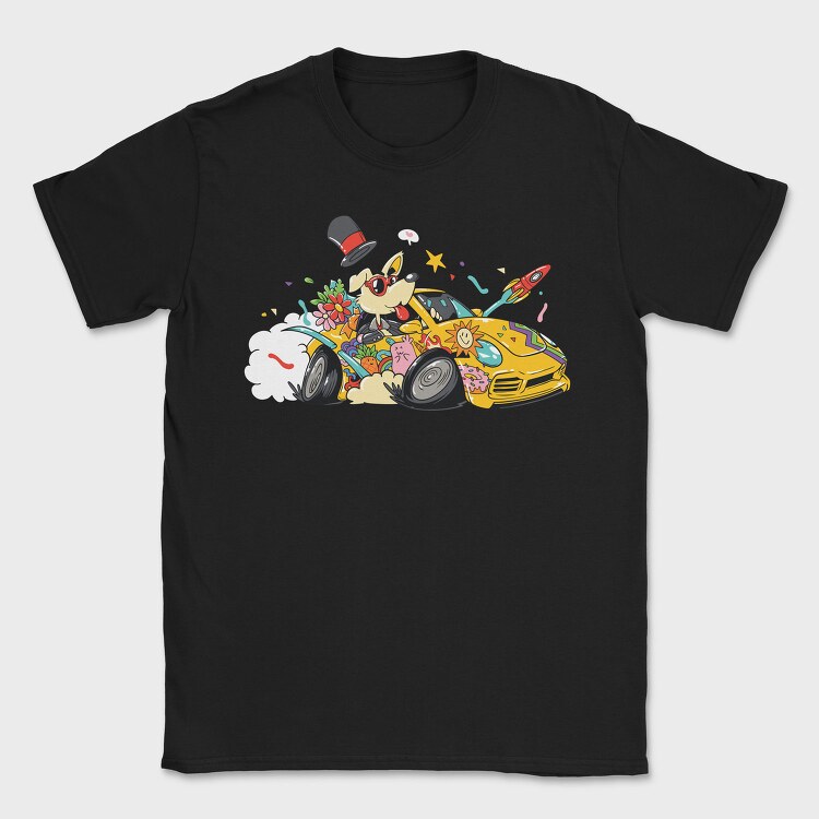 Doggy Drive In, Tricou Barbati (Unisex)