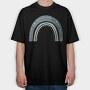Boho Fairy Rainbow, Tricou Oversize Barbati (Unisex)