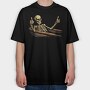 Coffin Skeleton Like, Tricou Oversize Barbati (Unisex)