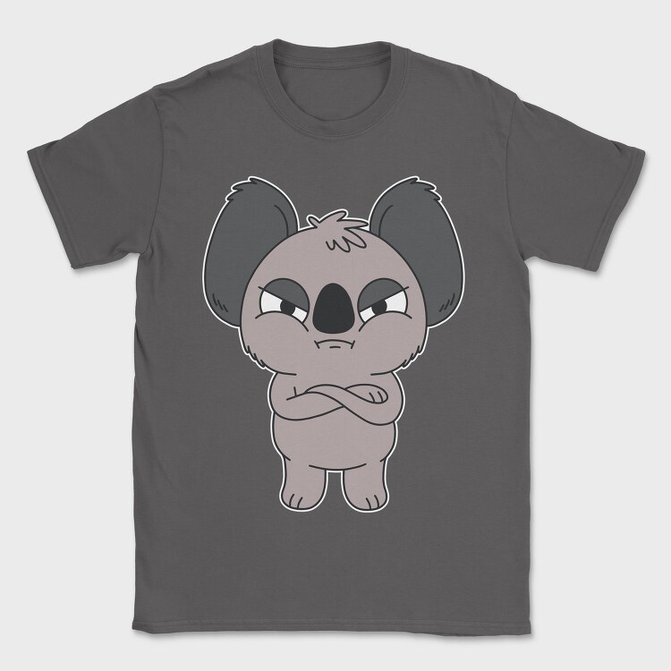 Angry Koala, Tricou Barbati (Unisex)
