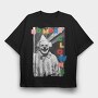No More Clowns, Tricou Oversize Barbati (Unisex)