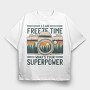 Freeze Time, Tricou Oversize Barbati (Unisex)