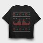 Uglysweater Elves, Tricou Oversize Barbati (Unisex)