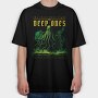 Sea Monster Deep, Tricou Oversize Barbati (Unisex)