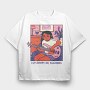 Comfy Chill Girl 3, Tricou Oversize Barbati (Unisex)