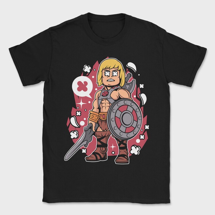 He Man Warrior, Tricou Barbati (Unisex)