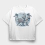 Seagulls Sailors, Tricou Oversize Barbati (Unisex)