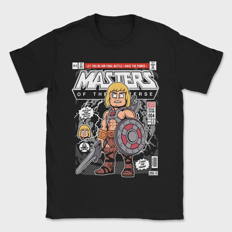 He Man Battle Power, Tricou Barbati (Unisex)