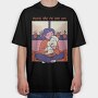 Comfy Chill Girl 8, Tricou Oversize Barbati (Unisex)