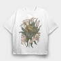 Frog Lilies, Tricou Oversize Barbati (Unisex)