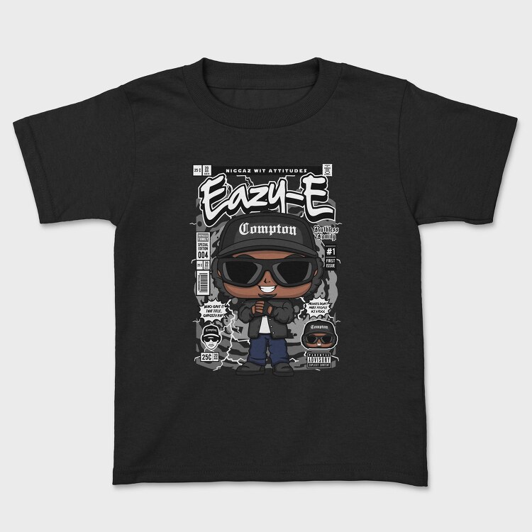 Eazy E Comic Streetwear, Tricou Copii