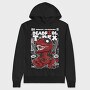Deadpool T Rex, Hanorac Oversize Barbati (Unisex)