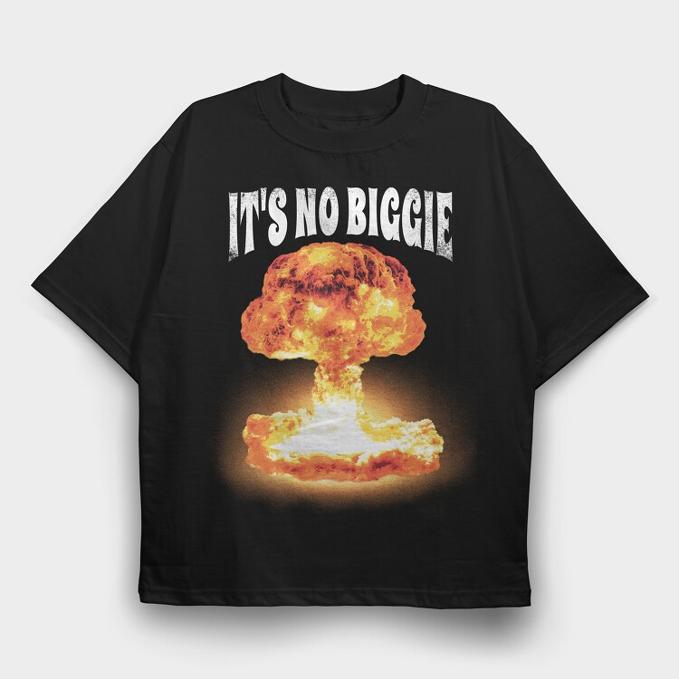 Nuclear, Tricou Oversize Barbati (Unisex)