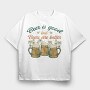 Beers Are Better, Tricou Oversize Barbati (Unisex)