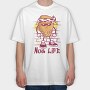 Nug Life, Tricou Oversize Barbati (Unisex)