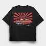 Mitsubishi Galant GTO MR, Tricou Oversize Barbati (Unisex)