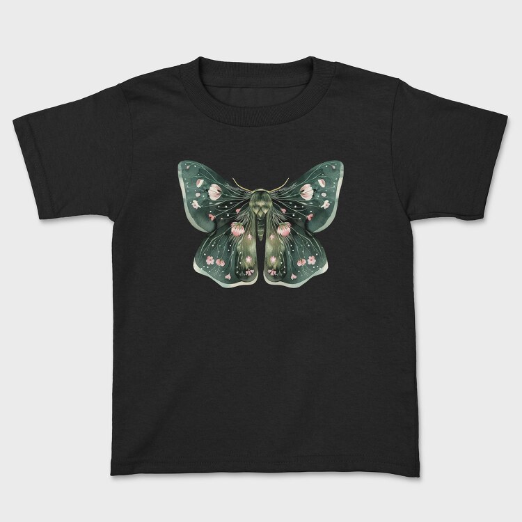 Boho Fantasy Moth, Tricou Copii