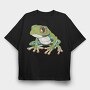 Frog, Tricou Oversize Barbati (Unisex)