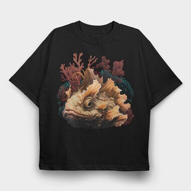Frogfish, Tricou Oversize Barbati (Unisex)