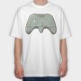 Controller Christmas, Tricou Oversize Barbati (Unisex)