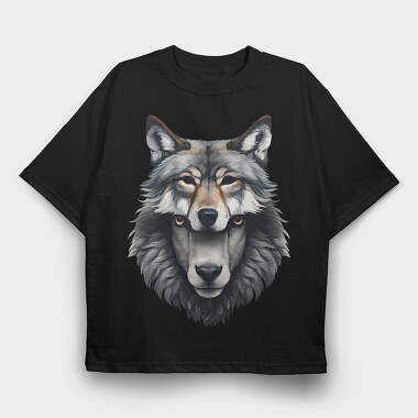 Sheep Wolf Cat, Tricou Oversize Barbati (Unisex)