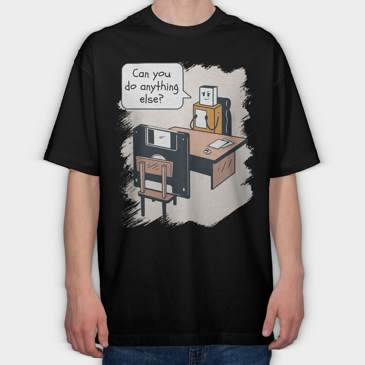 Usb Boss, Tricou Oversize Barbati (Unisex)