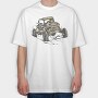 Off Road Racing, Tricou Oversize Barbati (Unisex)