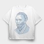 Van Gogh, Tricou Oversize Barbati (Unisex)