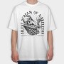 Silent Scream of a Skeleton, Tricou Oversize Barbati (Unisex)