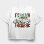 Old Car Quote, Tricou Oversize Barbati (Unisex)