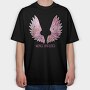 Galaxy Wings, Tricou Oversize Barbati (Unisex)