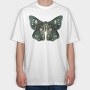 Boho Fantasy Moth, Tricou Oversize Barbati (Unisex)