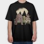 Bigfoot Alien Unicorn, Tricou Oversize Barbati (Unisex)