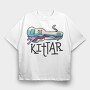 Kittar, Tricou Oversize Barbati (Unisex)