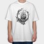 Old Sailing Ship, Tricou Oversize Barbati (Unisex)