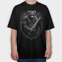 Viking Bear, Tricou Oversize Barbati (Unisex)